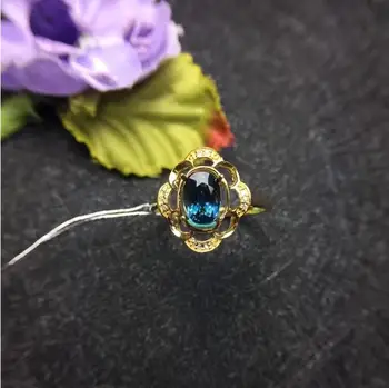 REAL 18K Gold Ring 100% Natural Sapphire Ring Real blue sapphire Fine jewelry Blue gem 5*7mm gem
REAL 18K Gold Ring 100% Natural Sapphire Ring Real blue sapphire Fine jewelry Blue gem 5*7mm gem