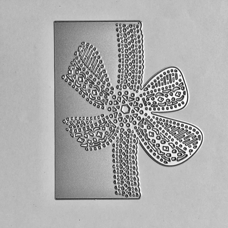 Bow Lace Pattern Metal Paper Cards Cut Dies Stencils DIY Crafts Scrapbooking Knife Mold Handcrafts Embossing Paper Card
Bow Lace Pattern Metal Paper Cards Cut Dies Stencils DIY Crafts Scrapbooking Knife Mold Handcrafts Embossing Paper Card