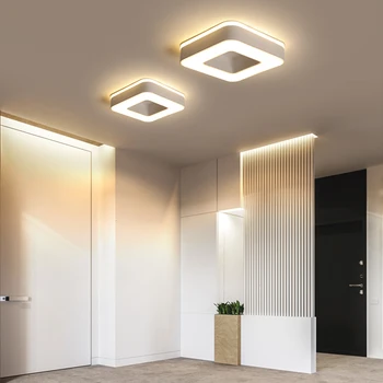 Modern minimalist Led Ceiling Lights For Corridor aisle porch Bedroom square or Round foyer White/Black Color Ceiling Lamp
Modern minimalist Led Ceiling Lights For Corridor aisle porch Bedroom square or Round foyer White/Black Color Ceiling Lamp