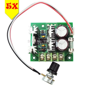 Unique Goods - 5pcs/lot PWM DC Motor Speed Controller 12v 24v 36v 10A Adjustable Driver CCMHCW Variable Speed Switch
Unique Goods - 5pcs/lot PWM DC Motor Speed Controller 12v 24v 36v 10A Adjustable Driver CCMHCW Variable Speed Switch