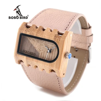 BOBO BIRD Quartz Ladies Wooden Watch Genuine Leather Women Watches Fashion Brand Wristwatch relogio feminino
BOBO BIRD Quartz Ladies Wooden Watch Genuine Leather Women Watches Fashion Brand Wristwatch relogio feminino