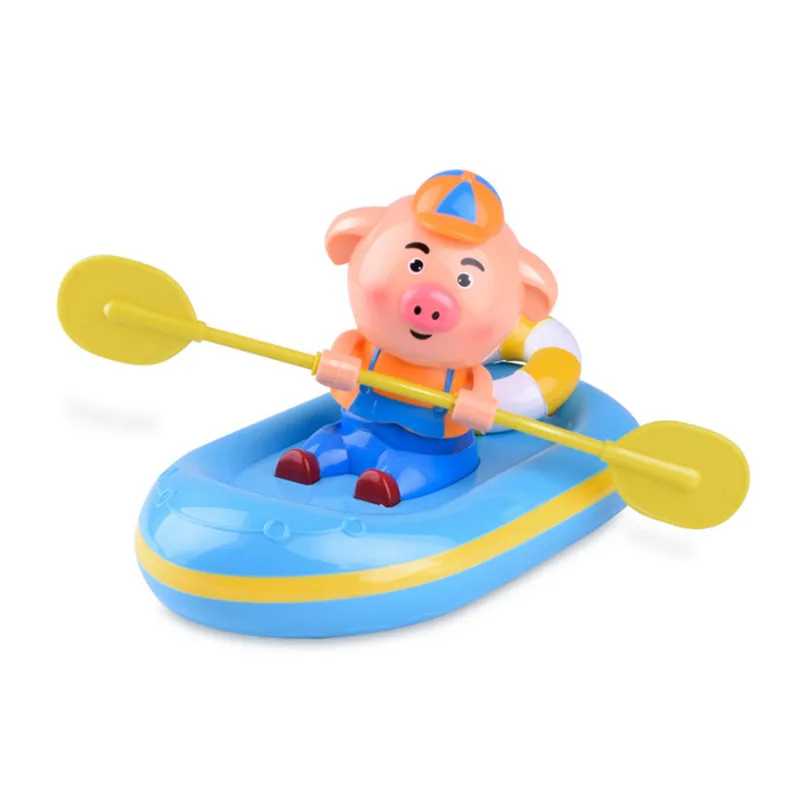 Bathing Toy Seaweed Pig Rowing Boat Toy Children Bathing Water Floating Toy Early Educational Toys New
Bathing Toy Seaweed Pig Rowing Boat Toy Children Bathing Water Floating Toy Early Educational Toys New