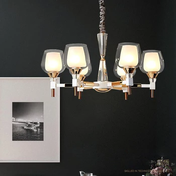Modern White Gold Metal Led Chandelier Lighting Glass Crystal Living Room Led Pendant Chandeliers Light Dining Room Hanging Lamp
Modern White Gold Metal Led Chandelier Lighting Glass Crystal Living Room Led Pendant Chandeliers Light Dining Room Hanging Lamp