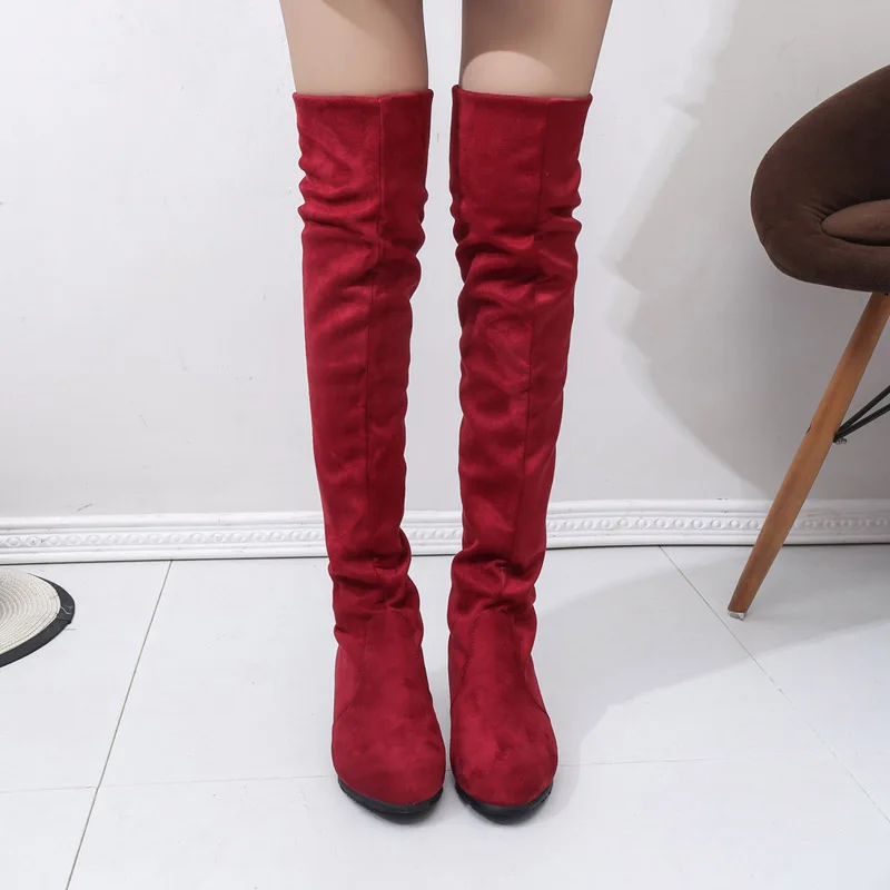 Woman High Boots Shoes Ladies Over The Knee High Boots Autumn Winter Bota Feminina Thigh High Boots
Woman High Boots Shoes Ladies Over The Knee High Boots Autumn Winter Bota Feminina Thigh High Boots