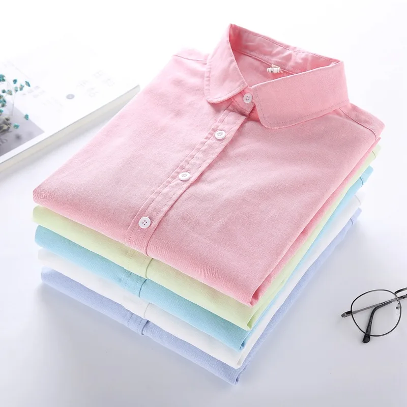 EYM Brand Women Blouses 2018 Autumn New Arrival Long Sleeve Cotton Blouse Shirt Women Tops Solid Style Shirts Blusas Feminina
EYM Brand Women Blouses 2018 Autumn New Arrival Long Sleeve Cotton Blouse Shirt Women Tops Solid Style Shirts Blusas Feminina