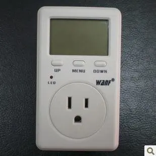 Saving Energy Wanf Mini WATT Electricity Power Energy Usage Ammeter Meter Monitor AC Voltage, US American Version
Saving Energy Wanf Mini WATT Electricity Power Energy Usage Ammeter Meter Monitor AC Voltage, US American Version