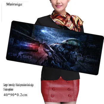 Mairuige Shop XL Speed/Control Version Large Gaming Locking Edge Mouse pad Keyboards Mat Pad for Dota Cs Go Free Shipping Gamer
Mairuige Shop XL Speed/Control Version Large Gaming Locking Edge Mouse pad Keyboards Mat Pad for Dota Cs Go Free Shipping Gamer