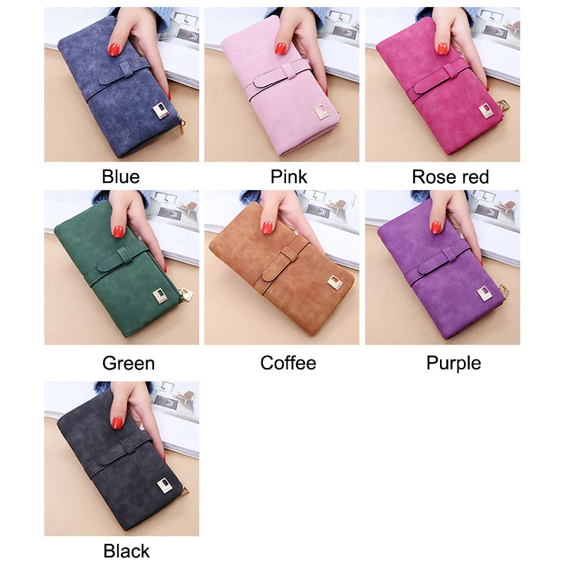Bags For Women 2019 Long Wallet Frosted PU Leather Purse with Zipper Pocket Long Female Wallet LBY2019
Bags For Women 2019 Long Wallet Frosted PU Leather Purse with Zipper Pocket Long Female Wallet LBY2019