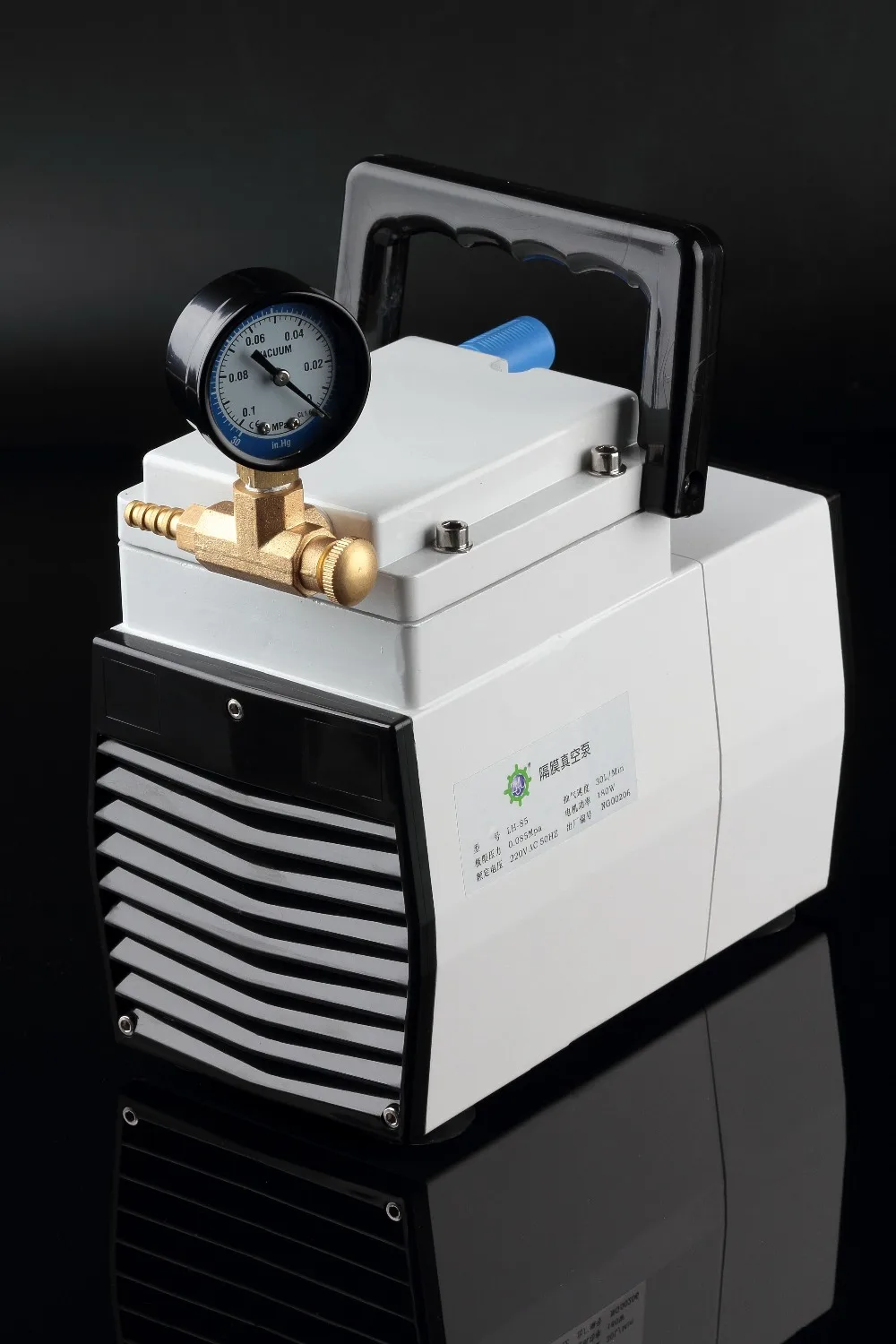 30L/H Oilless Diaphragm Vacuum Pump 100V Low Noise High Efficiency Laboratory Diaphragm Vacuum Pump Model:LH-85
30L/H Oilless Diaphragm Vacuum Pump 100V Low Noise High Efficiency Laboratory Diaphragm Vacuum Pump Model:LH-85