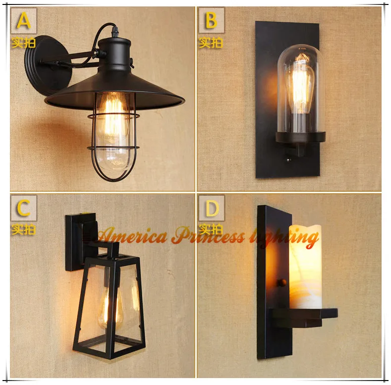 American country style loft living room wall light industrial warehouse aisle bedside bar decorated wall lamp,AC110-240V
American country style loft living room wall light industrial warehouse aisle bedside bar decorated wall lamp,AC110-240V