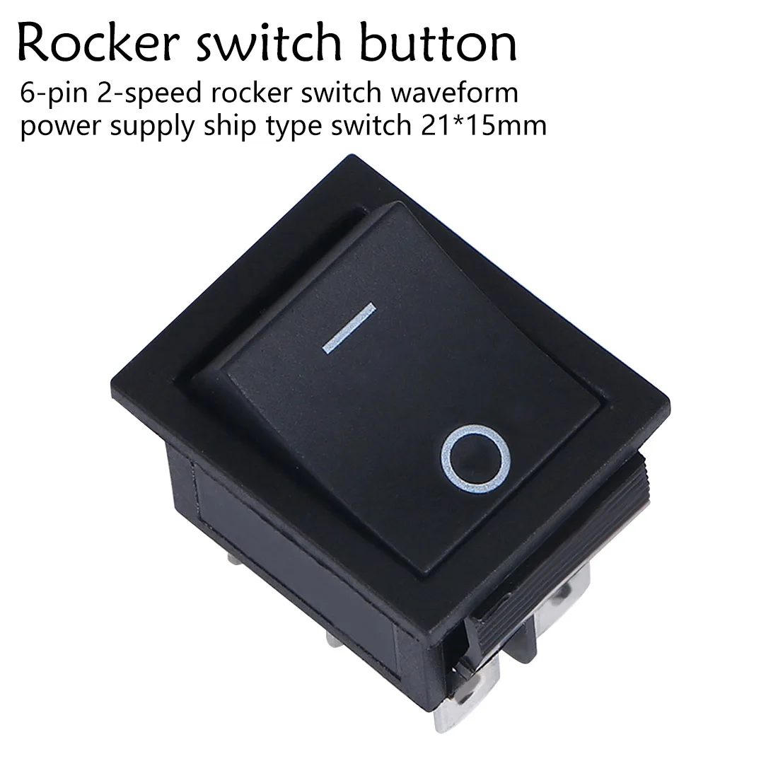 On-Off-on 2 Position 6 Pin Rocker Switch Power Switch Boat Button Latching with Lamp Light 10A 250V AC
On-Off-on 2 Position 6 Pin Rocker Switch Power Switch Boat Button Latching with Lamp Light 10A 250V AC