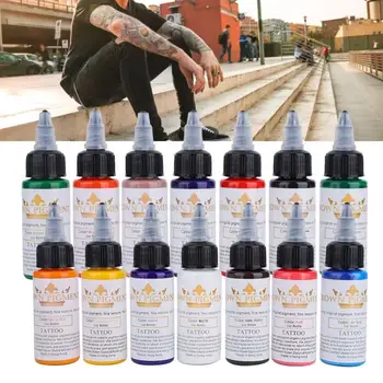 14 Colors Semi-permanent Tattoo Inks Set Longlasting Eyeliner Lip Eyebrow Tattoo Pigment Ink Tattoo Inks
14 Colors Semi-permanent Tattoo Inks Set Longlasting Eyeliner Lip Eyebrow Tattoo Pigment Ink Tattoo Inks