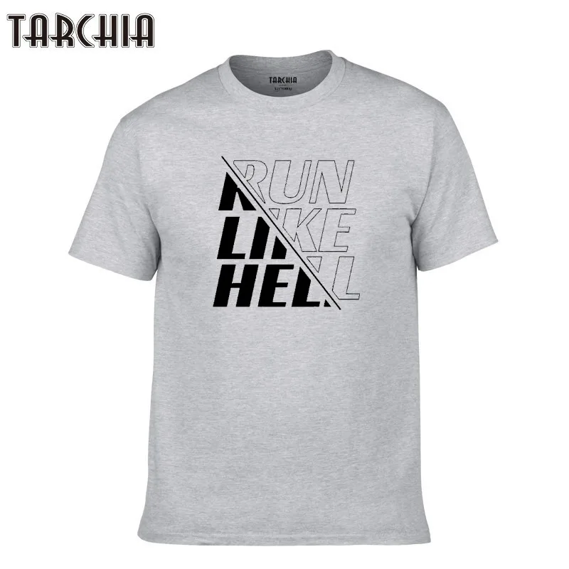 TARCHIA 2019 run like hell fshion Tees Tops Casual T Shirt Men new Cotton Slim Fit T shirt Homme sleeve Top Spring Print Men
TARCHIA 2019 run like hell fshion Tees Tops Casual T Shirt Men new Cotton Slim Fit T shirt Homme sleeve Top Spring Print Men