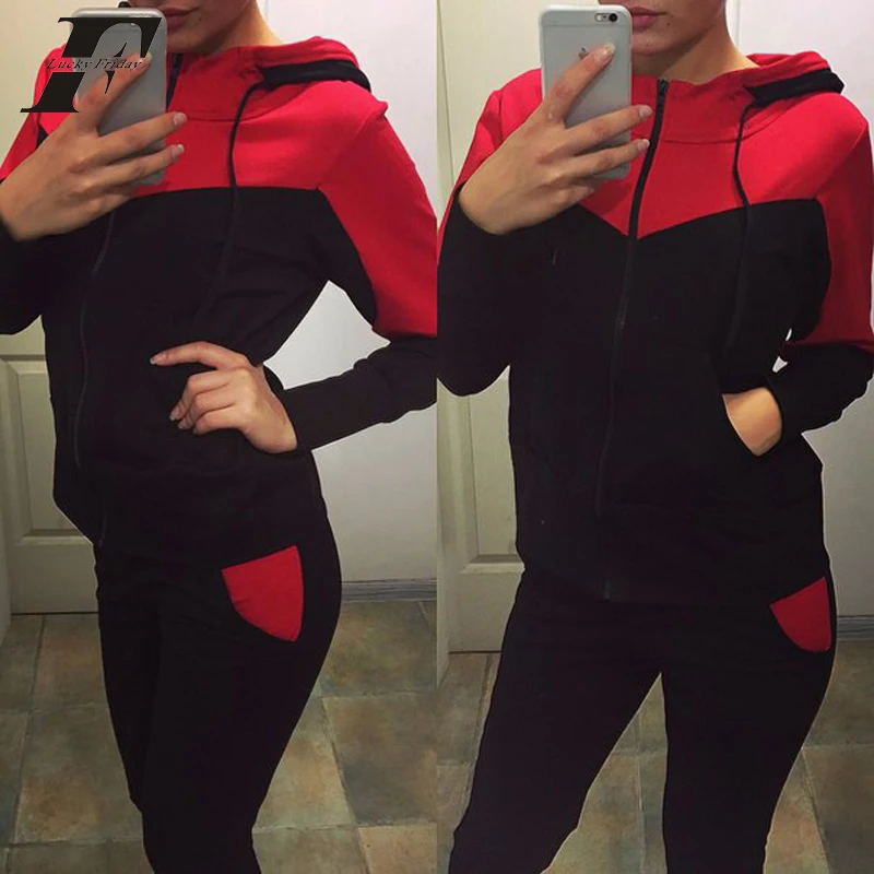 2017 hip hot two piece set tracksuit women hoodie sweatshirt Autumn Winter 2 piece set women Tracksuits hood casaco feminino
2017 hip hot two piece set tracksuit women hoodie sweatshirt Autumn Winter 2 piece set women Tracksuits hood casaco feminino