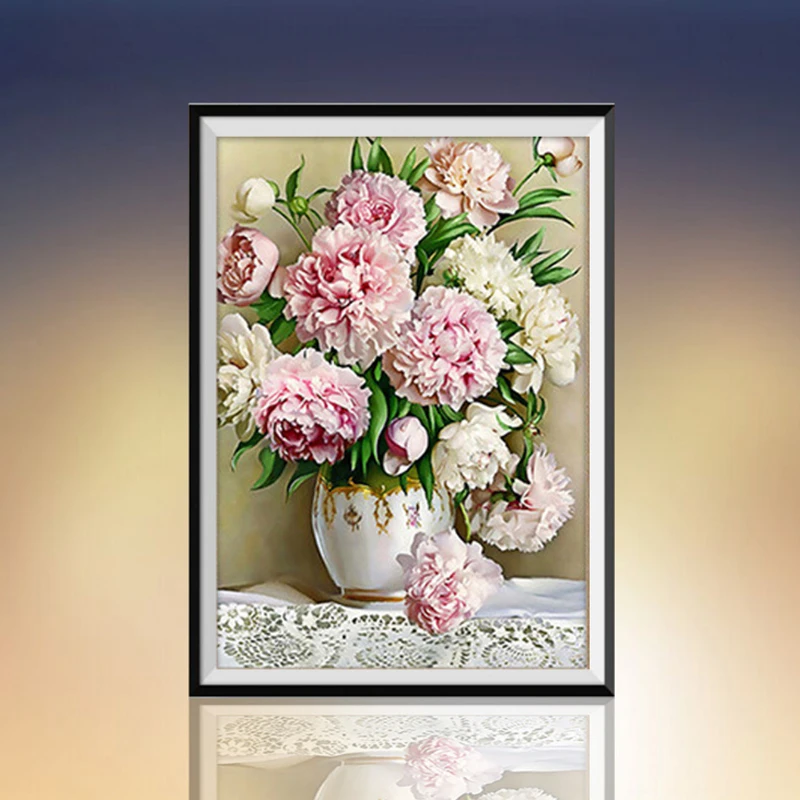 5D Diy Full Square Round Diamond Painting Mosaic Bright Peony Roses Rhinestone Embroidery Cross Stitch Home Decor Ation Gift
5D Diy Full Square Round Diamond Painting Mosaic Bright Peony Roses Rhinestone Embroidery Cross Stitch Home Decor Ation Gift
