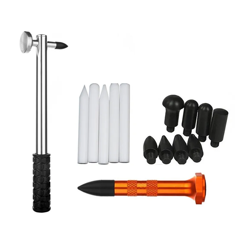 PDR Tools Paintless Dent Repair Tool Dent Removal Repair Hammer Tap down with 9 heads
PDR Tools Paintless Dent Repair Tool Dent Removal Repair Hammer Tap down with 9 heads