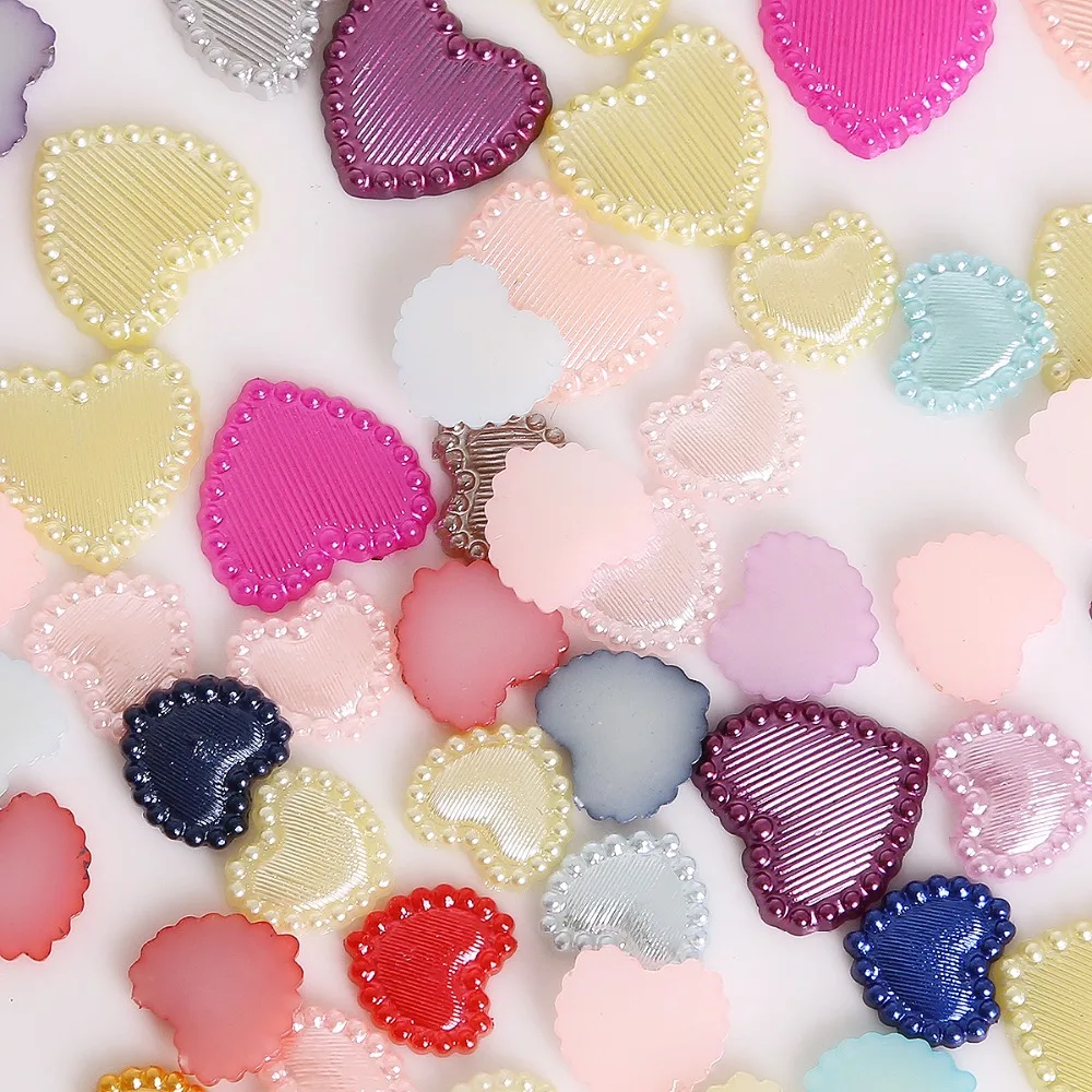 10/14mm Approx 50-100pcs Heart Shape Plastic ABS Imitation Pearl Beads For Jewelry Making Craft Scrapbook Decoration DIY
10/14mm Approx 50-100pcs Heart Shape Plastic ABS Imitation Pearl Beads For Jewelry Making Craft Scrapbook Decoration DIY