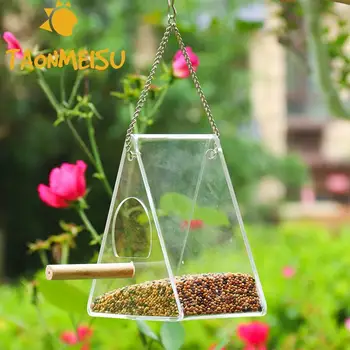 Acrylic Bird Feeder Food Water Box Anti-scatter Parrot Feeder Cockatiel Lovebird Feeder Pet Birds Feeding Deviice
Acrylic Bird Feeder Food Water Box Anti-scatter Parrot Feeder Cockatiel Lovebird Feeder Pet Birds Feeding Deviice