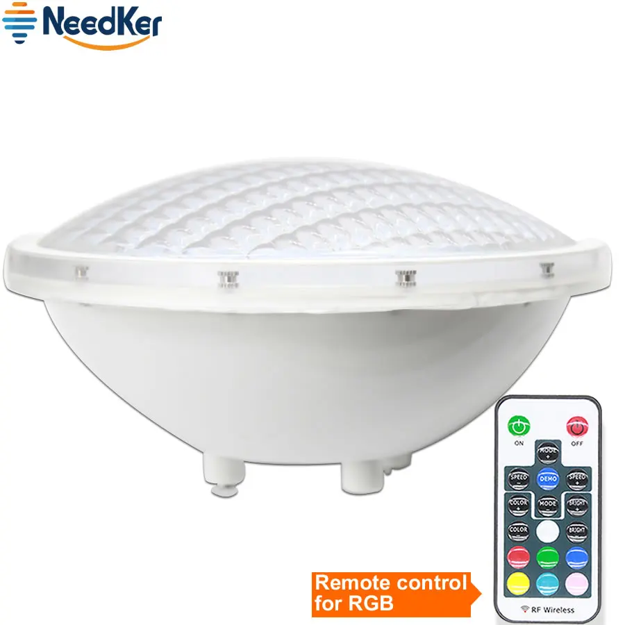 PAR56 LED Swimming Pool Light 24W 36W Leds Spa Lights RGB+Remote 12V Fountain Lamp Warm Cold White IP68 Waterproof Spotlight
PAR56 LED Swimming Pool Light 24W 36W Leds Spa Lights RGB+Remote 12V Fountain Lamp Warm Cold White IP68 Waterproof Spotlight
