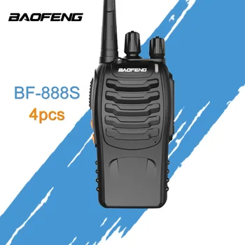 4 PCS Baofeng BF 888S Walkie Talkie 5W Handheld Pofung UHF 5W 400-470MHz 16CH Baofeng BF-888S Two way Portable CB Radio
4 PCS Baofeng BF 888S Walkie Talkie 5W Handheld Pofung UHF 5W 400-470MHz 16CH Baofeng BF-888S Two way Portable CB Radio