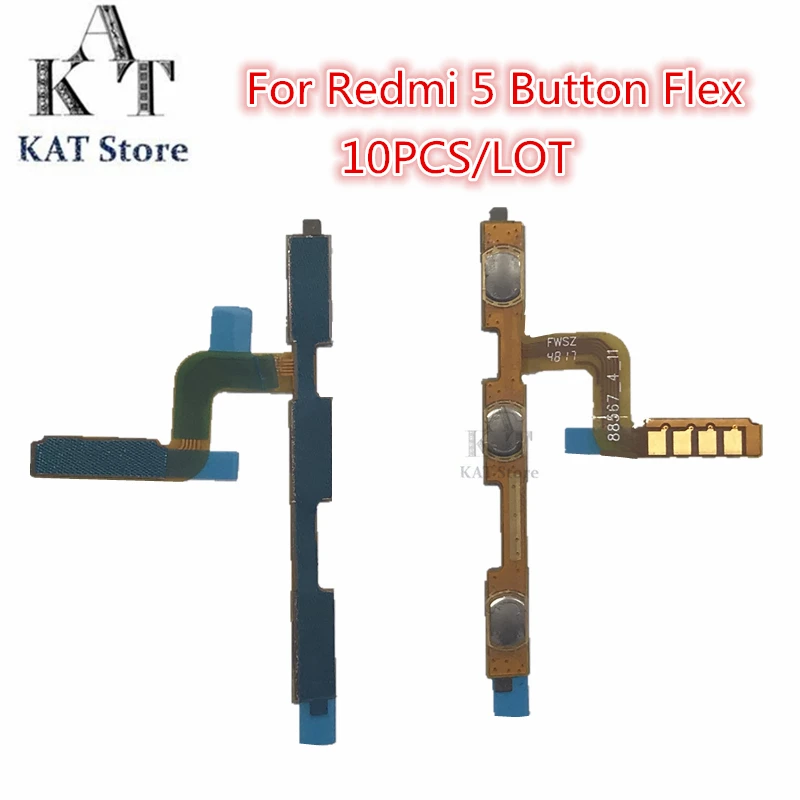 10Pcs For xiaomi Xiomi redmi 5 5A 6/6A Power on/off Volume Button Flex Cable +Tools Replacement Parts
10Pcs For xiaomi Xiomi redmi 5 5A 6/6A Power on/off Volume Button Flex Cable +Tools Replacement Parts