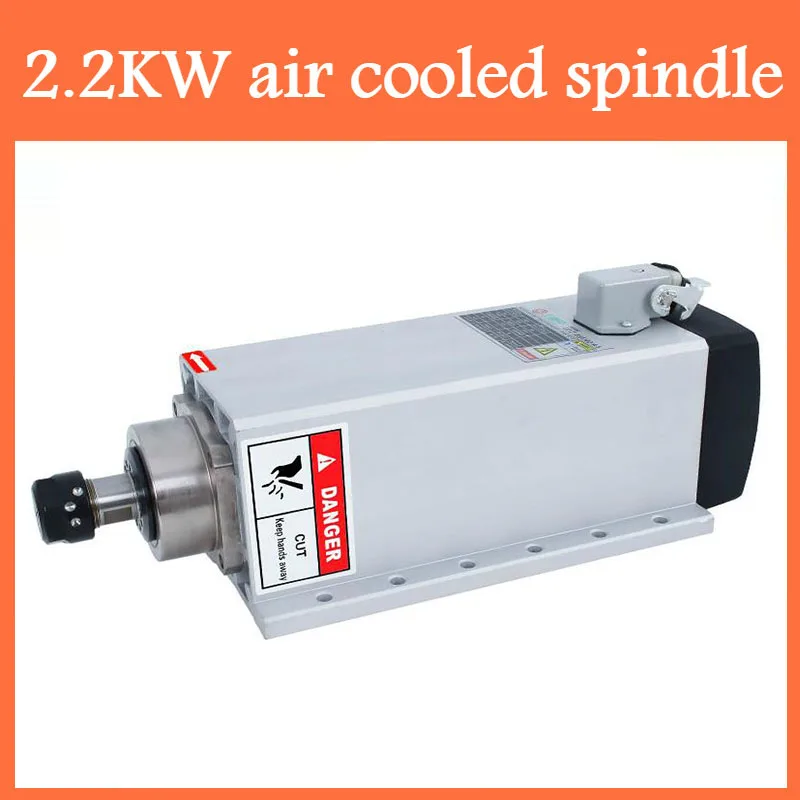 CNC 2.2KW 220V 380V 24000rpm Air-cooled Square Spindle Motor ER20 Runout-off 0.002mm Ceramic bearing spindle for CNC milling
CNC 2.2KW 220V 380V 24000rpm Air-cooled Square Spindle Motor ER20 Runout-off 0.002mm Ceramic bearing spindle for CNC milling