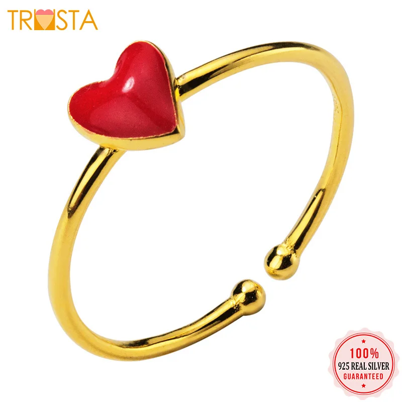 ElfoPlataSi 100% 925 Real Sterling Silver Fashion Gold Red Heart Cocktail Ring Sizable 5 6 7 Girl 2018 Kids Xmas Gift XY855
ElfoPlataSi 100% 925 Real Sterling Silver Fashion Gold Red Heart Cocktail Ring Sizable 5 6 7 Girl 2018 Kids Xmas Gift XY855