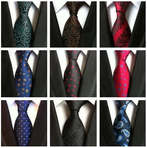 New Classic Paisley Floral Polka Dot Geometric Stripe Jacquard Woven 100% Silk Men's Tie Necktie Wedding Party Business Tie
New Classic Paisley Floral Polka Dot Geometric Stripe Jacquard Woven 100% Silk Men's Tie Necktie Wedding Party Business Tie