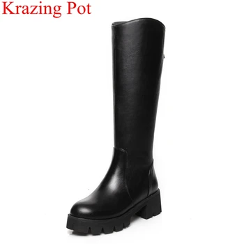 superstar large size cow leather high heels knee-high boots zipper platform thigh high boots women keep warm winter shoes L12
superstar large size cow leather high heels knee-high boots zipper platform thigh high boots women keep warm winter shoes L12