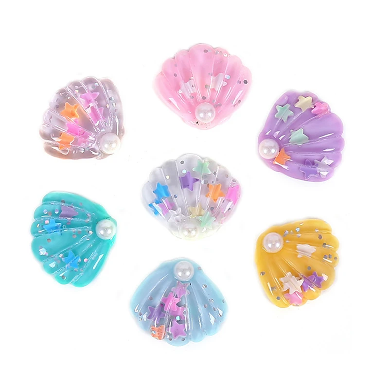 10PC Color Pearl Pentagonal Star Shell Flat Back Resin Accessories Jewelry Making Decorative Material Slime DIY Craft Supplies
10PC Color Pearl Pentagonal Star Shell Flat Back Resin Accessories Jewelry Making Decorative Material Slime DIY Craft Supplies
