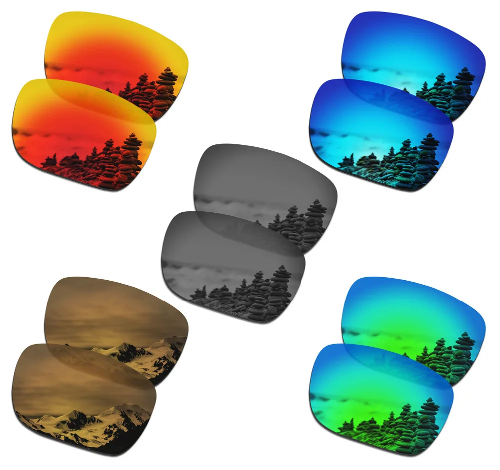 SmartVLT 5 Pairs Polarized Sunglasses Replacement Lenses for Oakley Holbrook XL - 5 Colors
SmartVLT 5 Pairs Polarized Sunglasses Replacement Lenses for Oakley Holbrook XL - 5 Colors