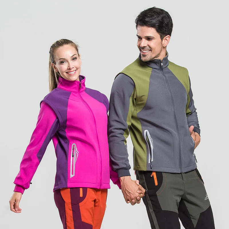 Softshell Jacket Men's Windstopper Waterproof Fleece Hiking Winter Jacket Women Sleeve Removable Outdoor Coats Trekking Camping
Softshell Jacket Men's Windstopper Waterproof Fleece Hiking Winter Jacket Women Sleeve Removable Outdoor Coats Trekking Camping