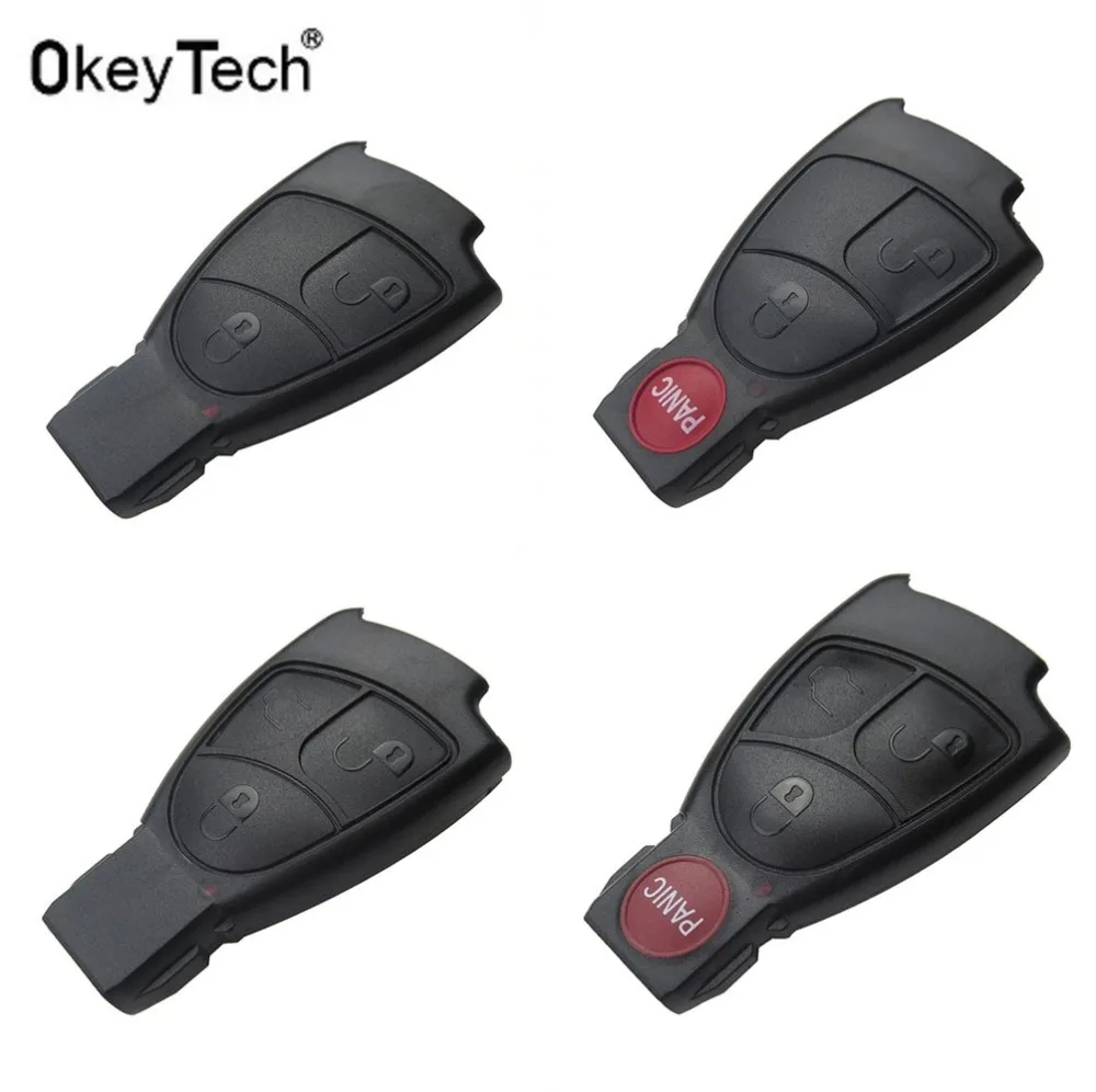 OkeyTech 2/3/4 Buttons Smart Key Case Shell Fob Cover For Mercedes Benz B C E ML S CLK CL 3BT Car Key High Quality Replacement
OkeyTech 2/3/4 Buttons Smart Key Case Shell Fob Cover For Mercedes Benz B C E ML S CLK CL 3BT Car Key High Quality Replacement