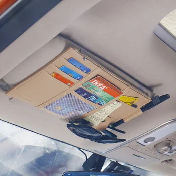 Car styling Sun Visor Holder Multifunction Organizer Pouch for Alfa Romeo 147 156 159 Alfetta Berlina Brera Mito Giulia Milano
Car styling Sun Visor Holder Multifunction Organizer Pouch for Alfa Romeo 147 156 159 Alfetta Berlina Brera Mito Giulia Milano