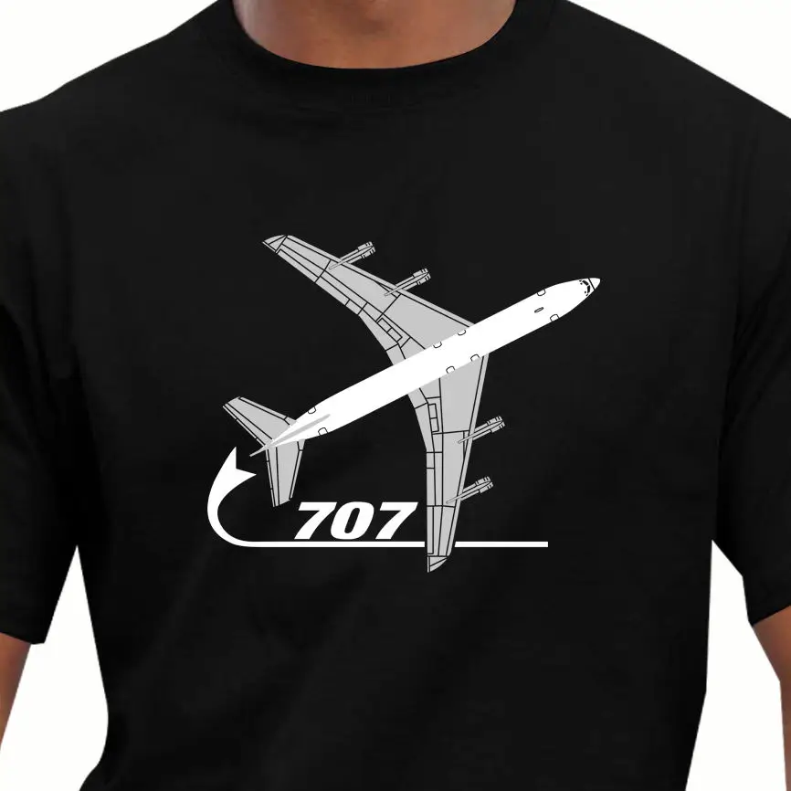 2018 New Arrival Men's Fashion Funny Tees Men Short Aeroclassic airplane 707 Airliner Inspired Print T Shirt Men
2018 New Arrival Men's Fashion Funny Tees Men Short Aeroclassic airplane 707 Airliner Inspired Print T Shirt Men