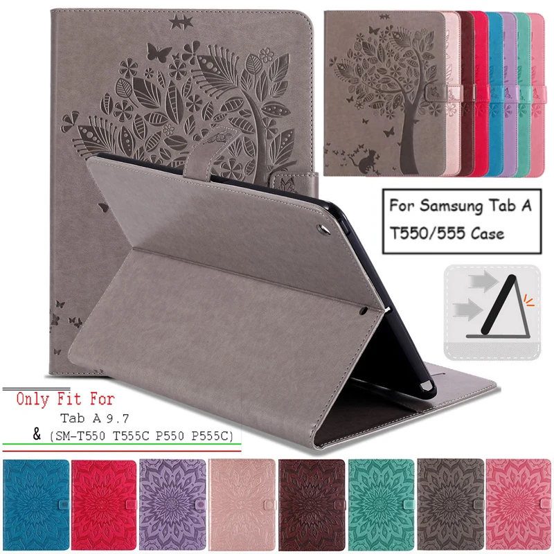Luxury Embossing PU Leather Case For Samsung Galaxy Tab A 9.7 Inch SM-T555 T550 Stand Flip SM-T550 Tablet Protective Cover
Luxury Embossing PU Leather Case For Samsung Galaxy Tab A 9.7 Inch SM-T555 T550 Stand Flip SM-T550 Tablet Protective Cover