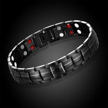 Best selling fashion ladies men's bracelet magnetic hematite stainless steel tourmaline four elements bracelet birthday gift
Best selling fashion ladies men's bracelet magnetic hematite stainless steel tourmaline four elements bracelet birthday gift