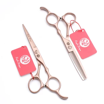 Z9030 5.5" 16cm 440C Purple Dragon Rose Gold Hairdressing Scissors Cutting Shears Thinning Scissors Bamboo Handle Hair Scissors
Z9030 5.5" 16cm 440C Purple Dragon Rose Gold Hairdressing Scissors Cutting Shears Thinning Scissors Bamboo Handle Hair Scissors