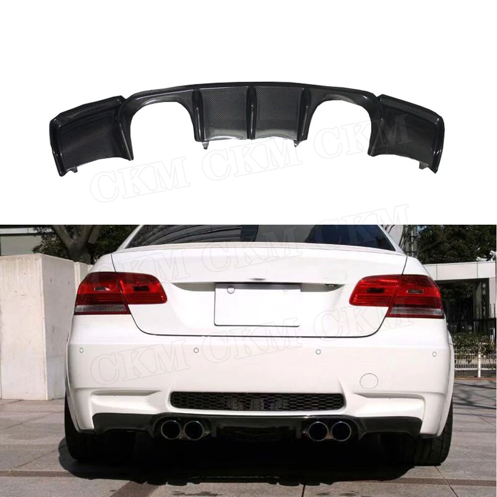Carbon Fiber Rear Bumper Lip Spoiler Diffuser for BMW E92 M3 Coupe E93 M3 Cabriolet 2009 - 2012 Quad Exhaust Two Outlet exhaust
Carbon Fiber Rear Bumper Lip Spoiler Diffuser for BMW E92 M3 Coupe E93 M3 Cabriolet 2009 - 2012 Quad Exhaust Two Outlet exhaust
