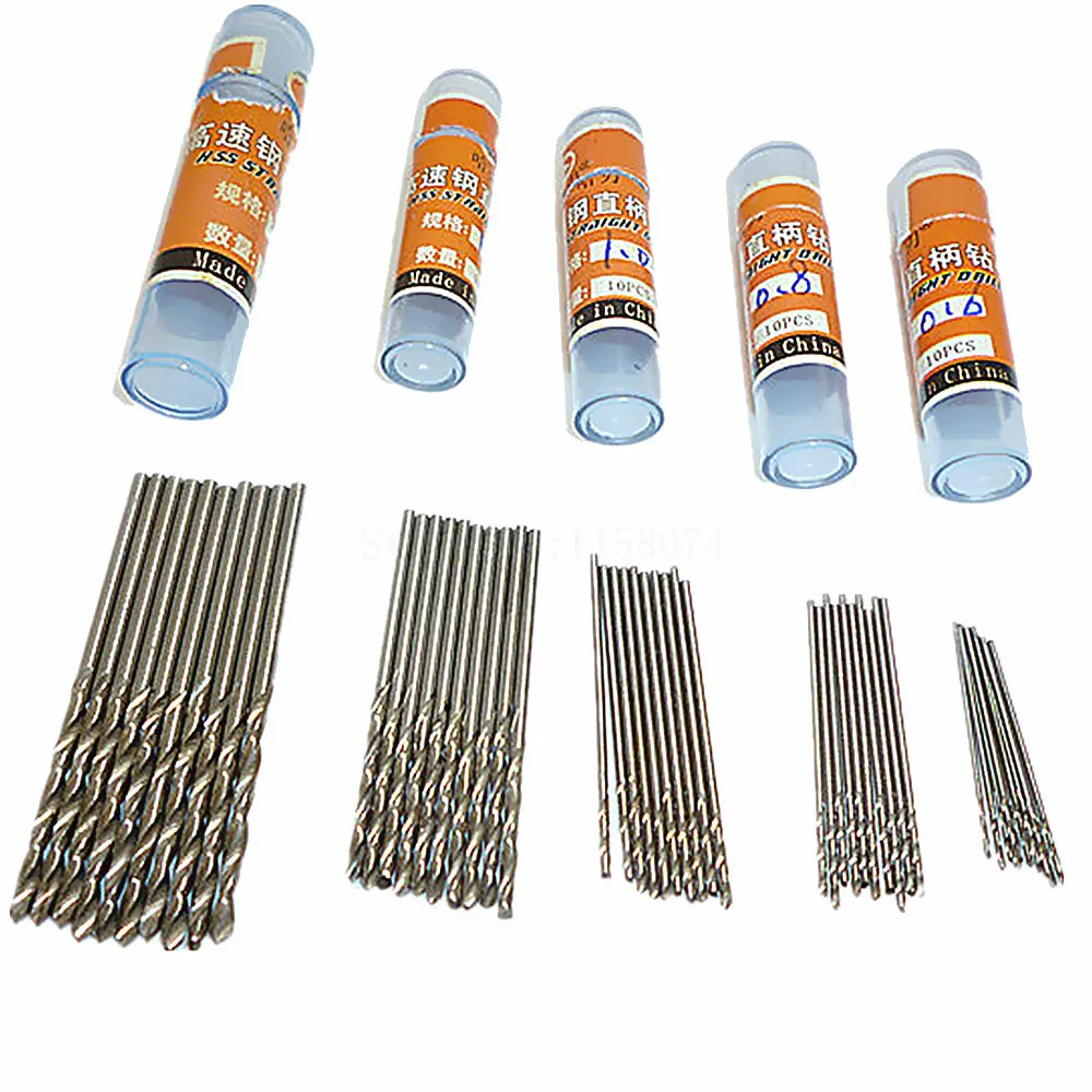 50pc Twist Drill Bits Hss High Speed Steel Drill Bit Set 0.6/0.8/1/1.5/2mm Wood Bits Metric Micro Rolson Model Craft Drills Bits
50pc Twist Drill Bits Hss High Speed Steel Drill Bit Set 0.6/0.8/1/1.5/2mm Wood Bits Metric Micro Rolson Model Craft Drills Bits
