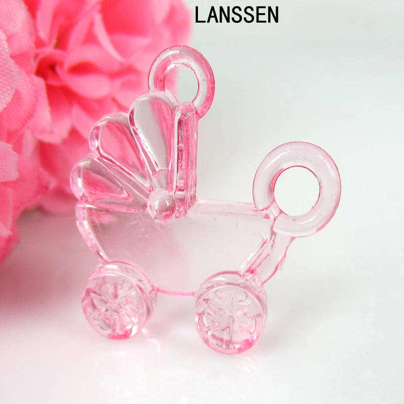 24Pcs Pink Acrylic Clear Carriage Baby Shower Favors For Party Decorations 28 x 30mm
24Pcs Pink Acrylic Clear Carriage Baby Shower Favors For Party Decorations 28 x 30mm