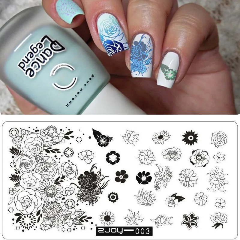 New Stencils For Nails Stamp Printing DIY Nail Art Templates Flower Lot Graphics Nail Stamping Plates
New Stencils For Nails Stamp Printing DIY Nail Art Templates Flower Lot Graphics Nail Stamping Plates