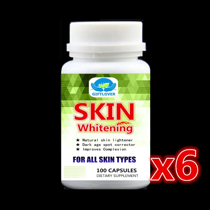 6x100pcs,Skin Whitening Supplement,Alpha arbutin,Kojic acid,Glutathione,Collagen,Vitamin C,Good For Skin Lightening/Brightening
6x100pcs,Skin Whitening Supplement,Alpha arbutin,Kojic acid,Glutathione,Collagen,Vitamin C,Good For Skin Lightening/Brightening