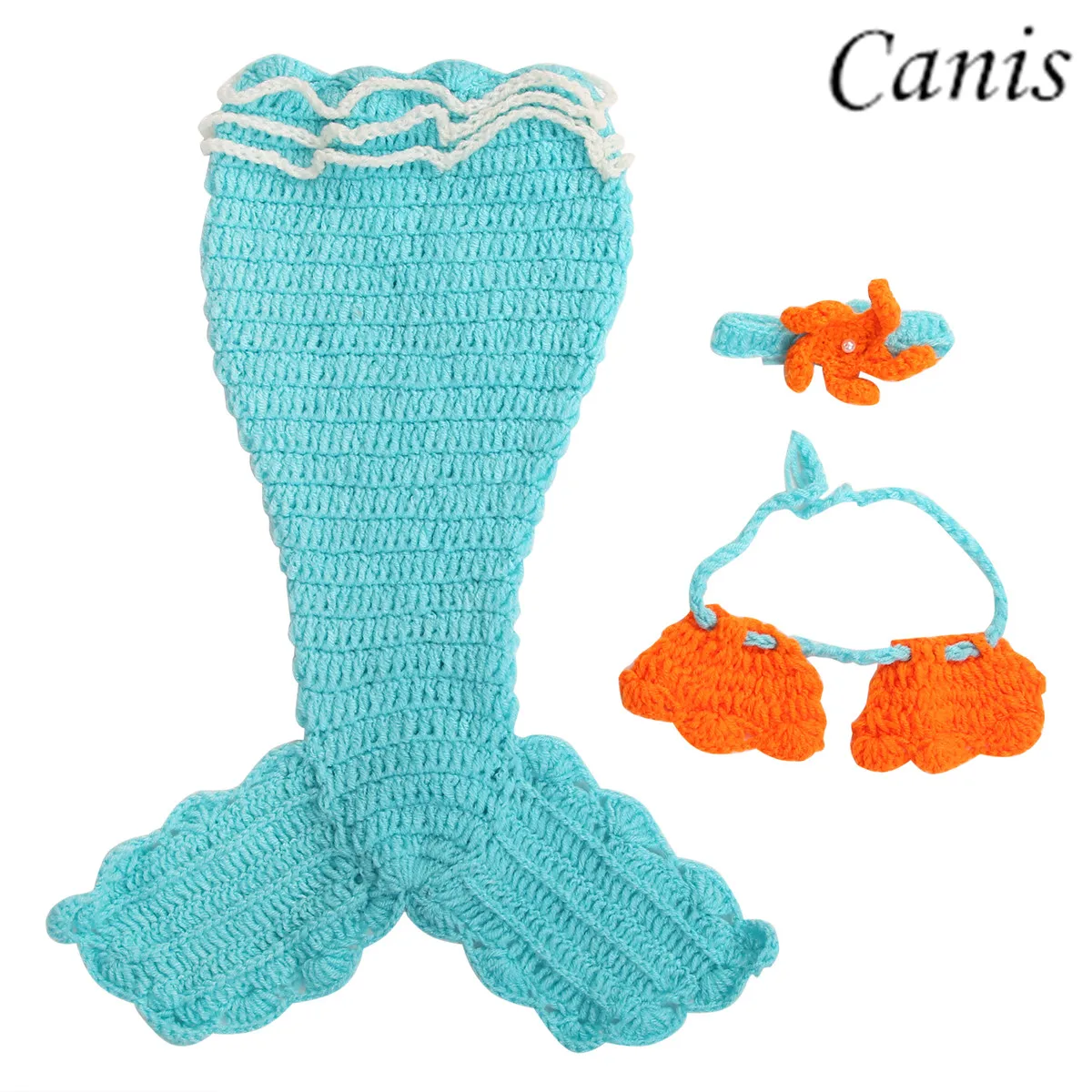 Cute Newborn Infant Baby Girl Clothes Set Mermaid Knit Costume Photography Prop Crochet Headbands Girls Children
Cute Newborn Infant Baby Girl Clothes Set Mermaid Knit Costume Photography Prop Crochet Headbands Girls Children