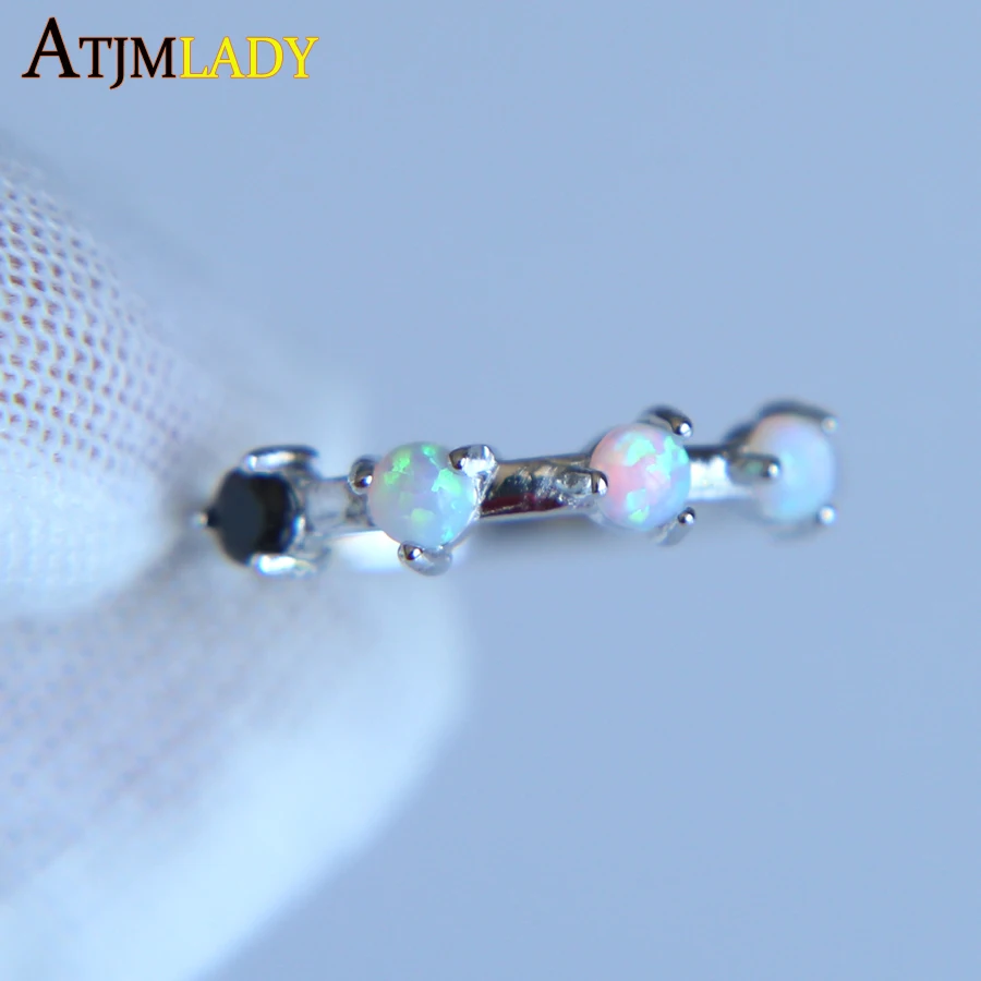 Original 925 Sterling SILVER Elegant High quality 4 pcs stone 3mm prong dainty white fire opal stone ring for girl gift
Original 925 Sterling SILVER Elegant High quality 4 pcs stone 3mm prong dainty white fire opal stone ring for girl gift