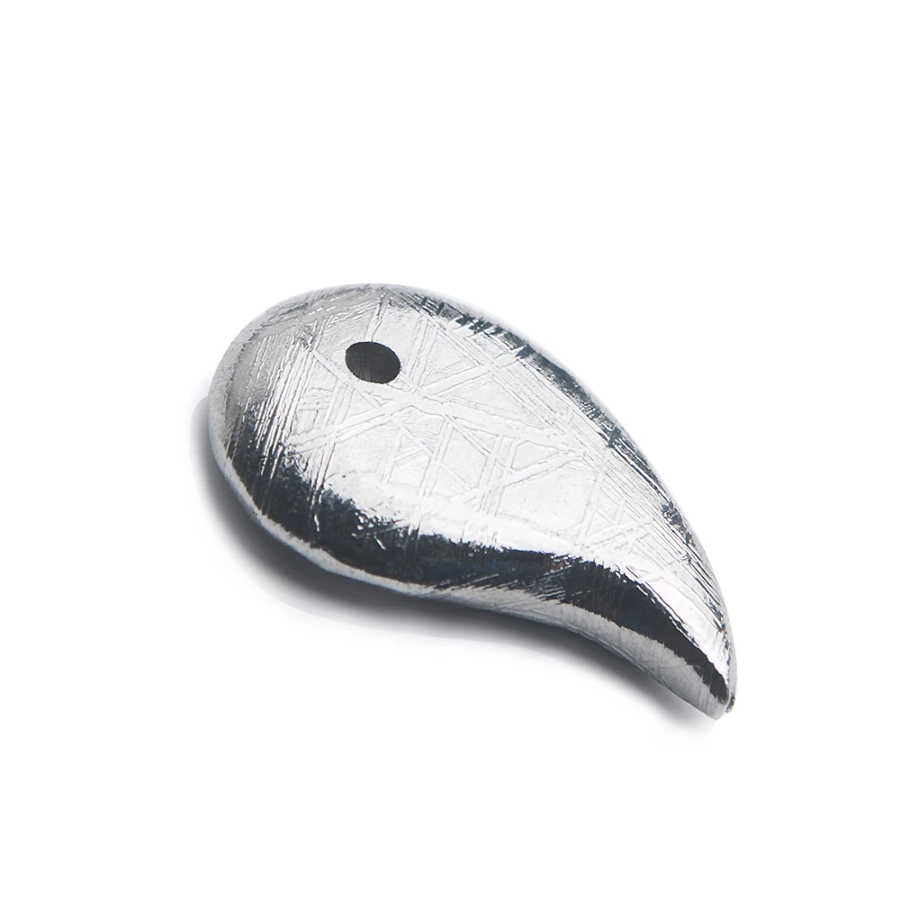 Genuine Natural Gibeon Iron Meteorite Silver Moldavite Pendants Women Necklace Magatama Dot Pendant 6-12g Drop Shipping | Украшения и