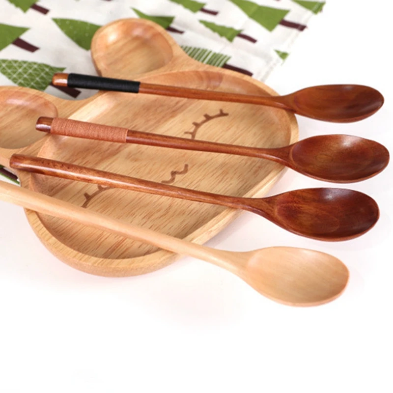 50pcs/lot DIY handmade wooden spoon Soup Spoons Kitchen Dining & Bar Old paint long handle spoon creative coffee children spoons
50pcs/lot DIY handmade wooden spoon Soup Spoons Kitchen Dining & Bar Old paint long handle spoon creative coffee children spoons