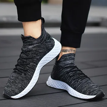 Flying Woven Shoes Man Lazy Sneakers Man Fashion Hollow Shoes Men's White Mesh Breathable Casual Shoes chaussure homme Z1-08
Flying Woven Shoes Man Lazy Sneakers Man Fashion Hollow Shoes Men's White Mesh Breathable Casual Shoes chaussure homme Z1-08