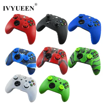 IVYUEEN 1 x Soft Silicone Protective Skin Case Cover + 2 x Thumb Sticks Caps Grips for Microsoft Xbox One 1 Wireless Controller
IVYUEEN 1 x Soft Silicone Protective Skin Case Cover + 2 x Thumb Sticks Caps Grips for Microsoft Xbox One 1 Wireless Controller