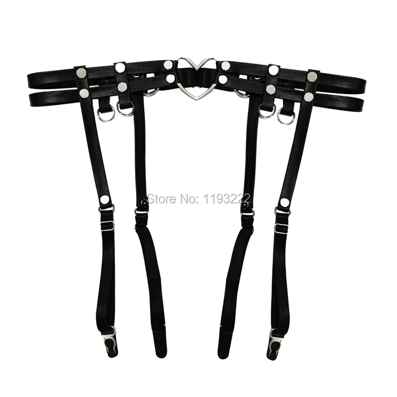 Girls Kawaii Handmade Outfit Spiked Heart Shaped Garter Belt with 4 suspenders Double strapped leather Waist belt
Girls Kawaii Handmade Outfit Spiked Heart Shaped Garter Belt with 4 suspenders Double strapped leather Waist belt